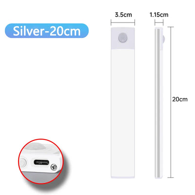 Rechargeable Motion Sensor Night Light USB decorative lighting detail