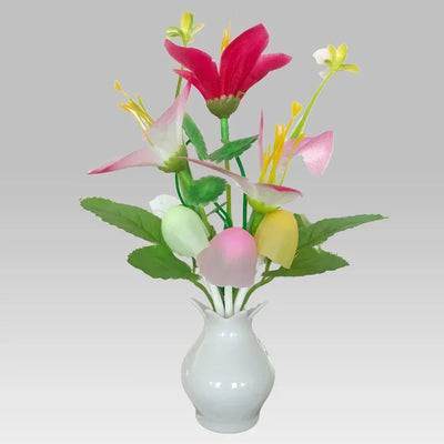 Mushroom Flower Bouquet Plug-In Nightlight