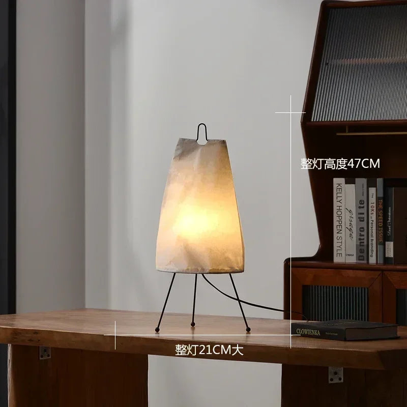 Akari Inspired Rice Floor Lamp decorative lighting detail