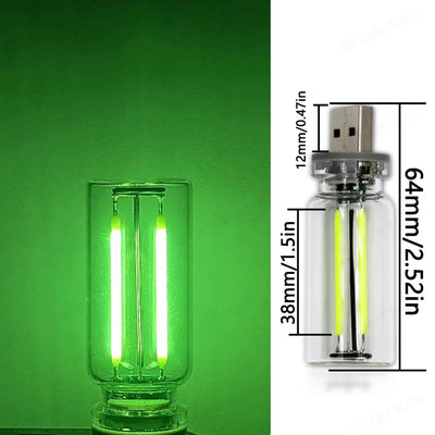 Retro Edison Dimmer Bedside Table Lamp Dimmable USB variant product view