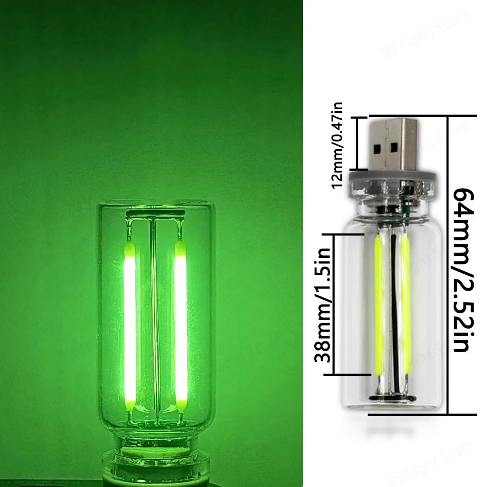 Retro Edison Dimmer Bedside Table Lamp Dimmable USB variant product view