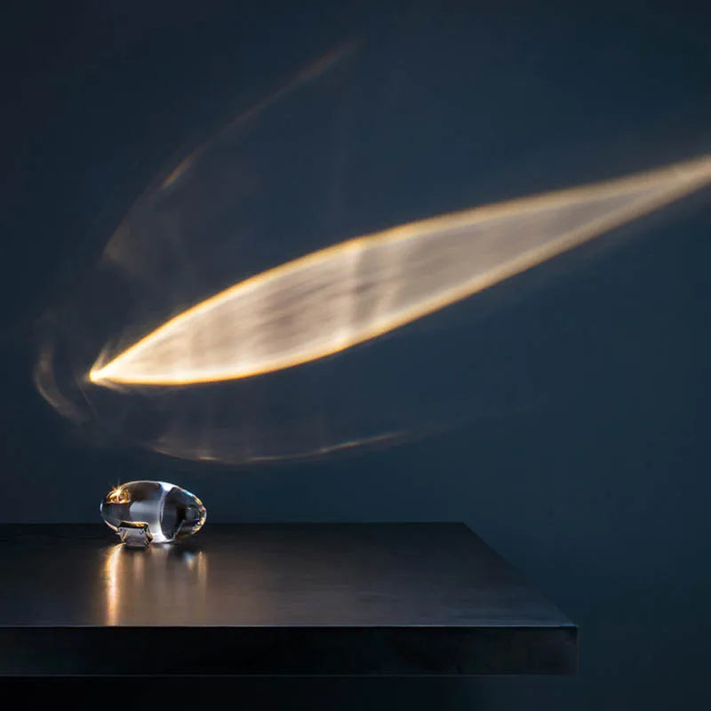 Crystal Projector Night Light USB for soft bedroom ambience
