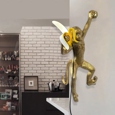 Banana Wall Light close-up product view