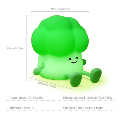 BrightBroccoli Silicone LED Night Light