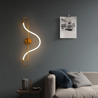 Chandelier Dimmable Long Wall Light close-up product view