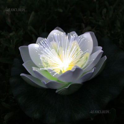 Flower Lotus Decorative Lantern shown as soft ambient home lighting