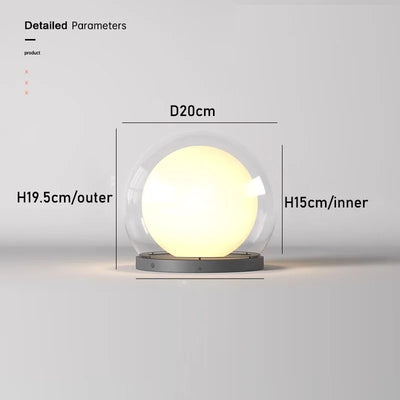 Moonrise Pillar LED Garden Light – Outdoor Waterproof Round Landscape Fixture