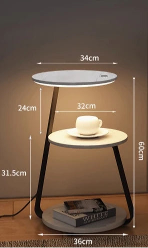 Pear Novelty Animal wireless charging lamp for soft bedroom ambience