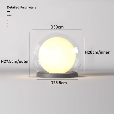 Moonrise Pillar LED Garden Light – Outdoor Waterproof Round Landscape Fixture