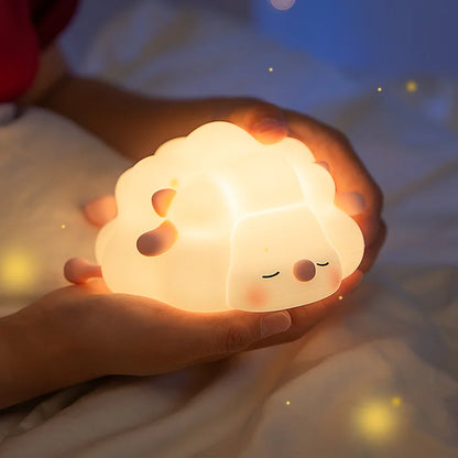 CozyGlow Sleeping Sheep USB Night Light