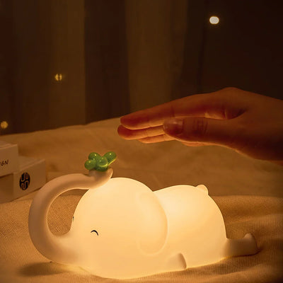 Trunky Touch-Sensitive Silicone Nightlight