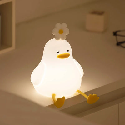 Blossom Duck Silicone Night Light