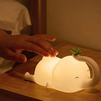 Trunky Touch-Sensitive Silicone Nightlight
